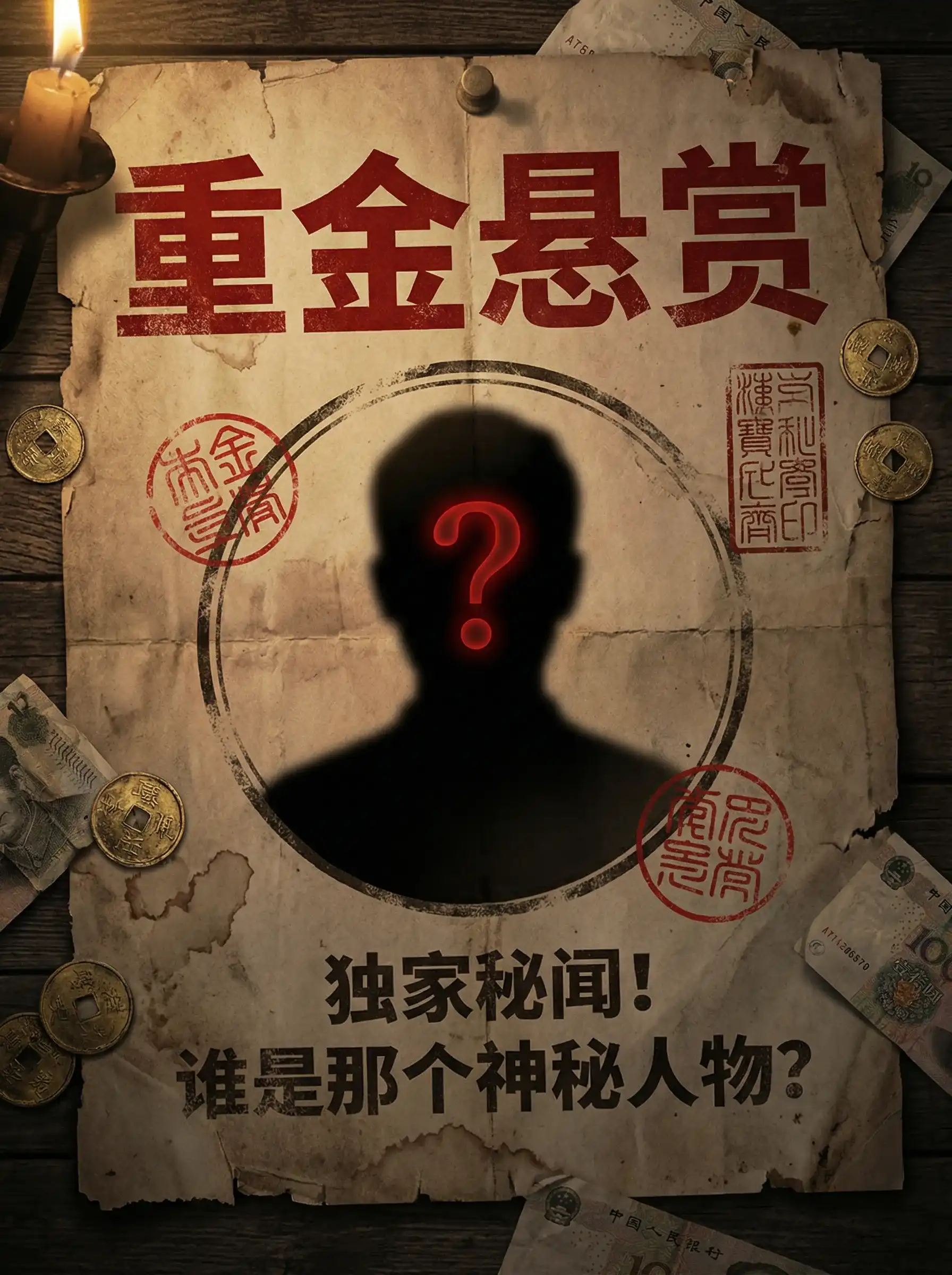 宬人网站 - 重金悬赏线索征集令